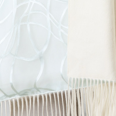 Blue on Ivory