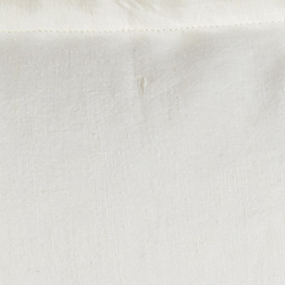 Fitted Winter White Linen