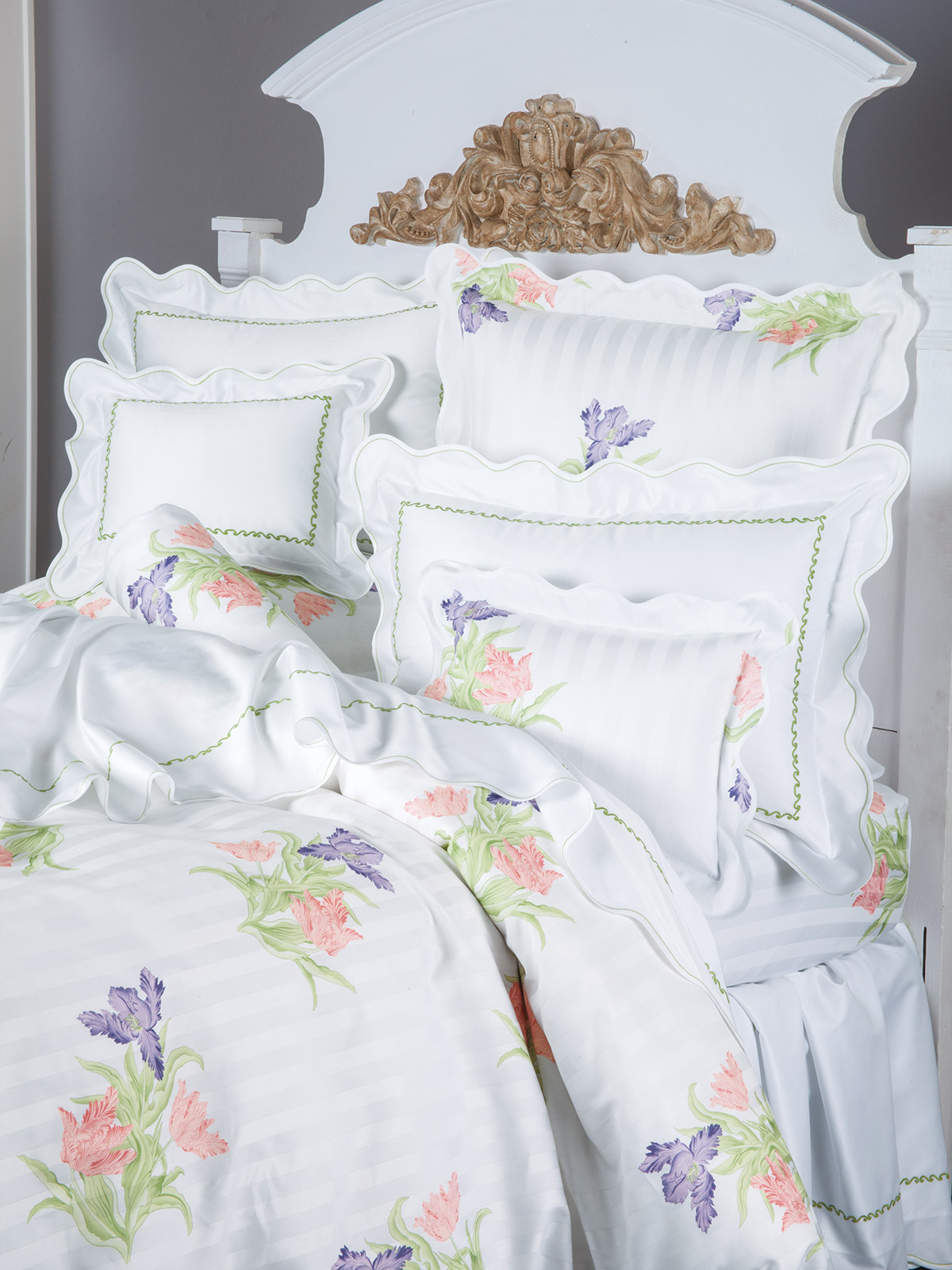 San Remo Luxury Bedding Italian Bed Linens Schweitzer Linen