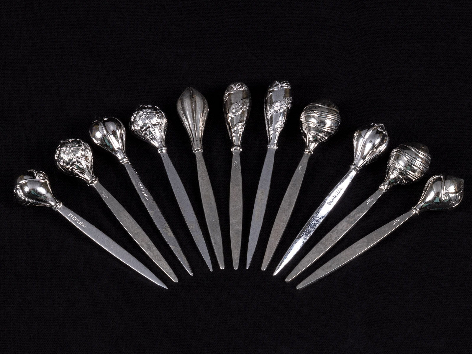 Sterling Silver Cocktail Hors d'oeuvre Picks
