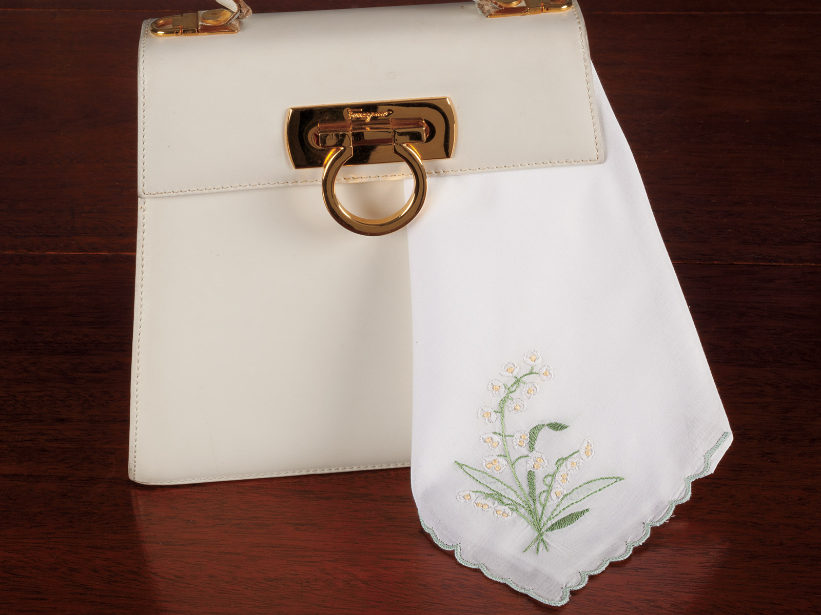 Lily-of-the-Valley ladies handkerchief