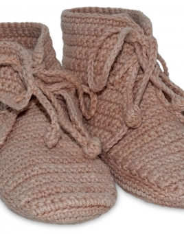 Andie Baby Booties Cotton