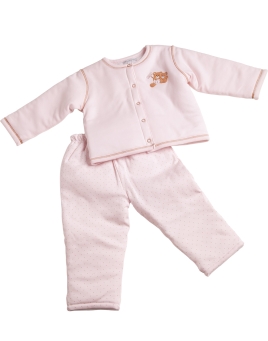 Honey Bear Baby Set Pima Cotton, Poly/Cotton Blend