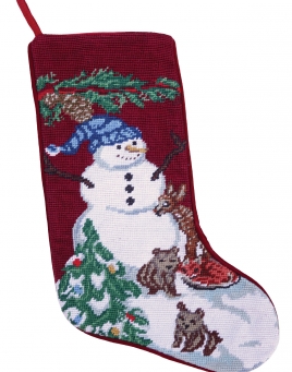 Christmas Stocking: Mr. Snowman