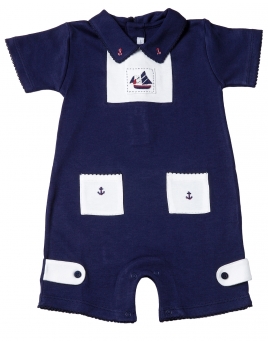 Jonah - Anchors’ Away Romper