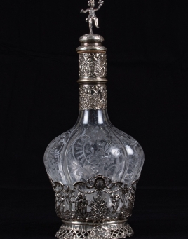 Sterling Silver Mounted Decanter