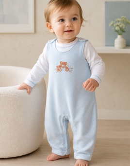 Bear Buddies Overalls Set