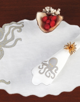 Octopussy Placemat Sets Linen