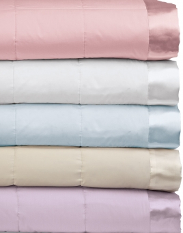 Imperial Down Blankets 300-599, Cotton, Down, Sateen, Satin