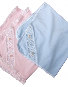 Smocked Baby Blankets