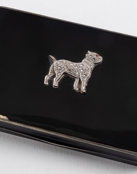 Ladies Diamond Compact Case 