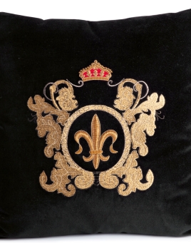 Royal Crest Decorative Pillow