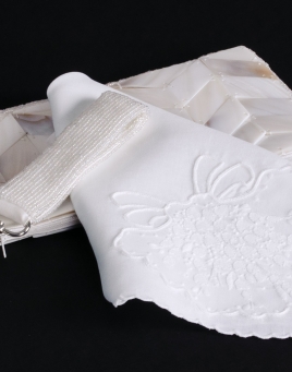 fine linen handkerchief