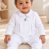 Bailey Onesie: White