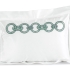 Lazia: Embroidered Chain Motif in Green