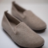 Cashmere Slippers: Taupe
