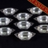 Sterling Silver Nut Dishes: Cromwell pattern—Set of 10