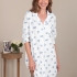 Amara Nightshirt: Blue Hearts