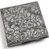 Silver Compact Case: Deeply engraved on obverse.
