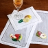 Farmers Market Embroidered Cocktail Napkins