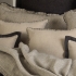 Ashcroft Linen Bedding: Decorative Pillow with Whip-stitched edge