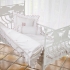 Baby Valentino Crib Bedding: Dark Pink