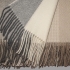 Transitions Baby Alpaca Throw Detail: Ivory, Grays and Beiges