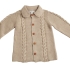 Ollie Knitted Sweater/Coat: Mocha