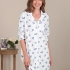 Amara Nightshirt: Blue Hearts
