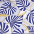 Tropical Paradise Fabric-by-the-Yard: Blue & Yellow