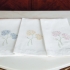 Hydrangea Linen Guest Towels: Blue, Yellow, Pink