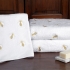 Bee Inspired Bath Collection: Metallic Silver & Gold Embroidery