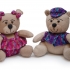 Baby Toys: Plush Teddy Bears with Red & Blue accents