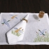 Potomac River Placemat Set: Multicolored Embroidery