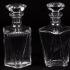 Vintage Baccarat Crystal Decanters with Faceted Stopper