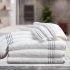 West Haven Turkish Terry Towels: Navy, Stone, Gray