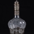 Sterling Silver Mounted Decanter with gorgeous etched work