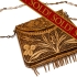 Victorian filigree purse/coin bag, gilded