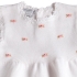 Maddie baby Dress & Bloomers: Detail