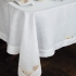 Sparks Table cloth: Ivory/Camel