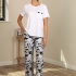 Octavia Pajamas: Long Pant Set