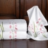 Morning Glory Towels: Multi-colored Embroidery
