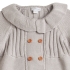 Leía Baby Sweater/Coat: Gray Detail