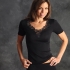 Bellisima Cami Short Sleeve - Black
