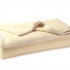 Cary Lambswool Blanket: Ivory