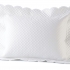 Diamante Quilted Linens: White