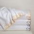 Loops Towels: Yellow, Beige, Gray