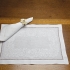Sinatra Placemat and Napkin: White