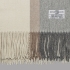 Ofelia Alpaca Throw Detail: Ivory, Beige, Gray