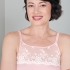 Riana: Pink w/ Ivory Lace Detail